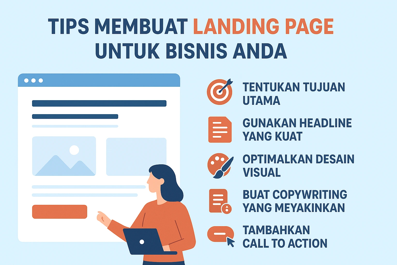 Tips Membuat Landing Page untuk Bisnis Anda | 081298506111